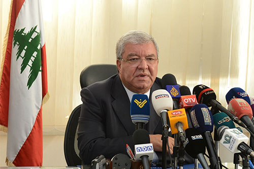 El ministro libanés del Interior, Nouhad Machnouk